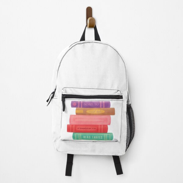 Item preview, Born To Read Books Forced To Read Emails designed and sold by secondcityshore.