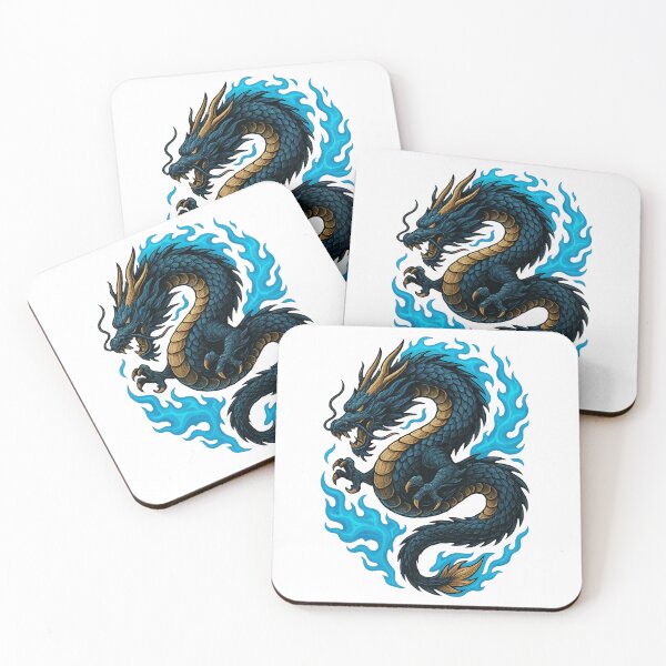 Item preview, BLUE FLAME DRAGON designed and sold by Great_Designs.