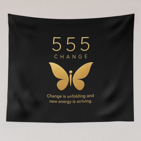 Item preview, 555 Angel Number golden design designed and sold by CMYKStudio.