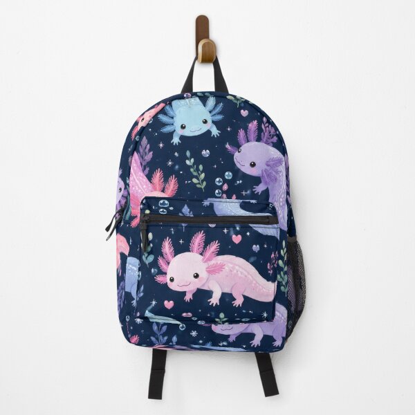 Item preview, Cute Axolotl Underwater Repeat Pattern Artwork designed and sold by ArtComixHaven.