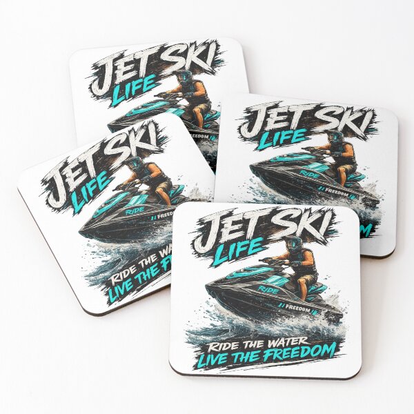 Item preview, Jet Ski Life Ride The Water Live The Freedom Water Sports Graphic Tee designed and sold by Wear Sculpt.