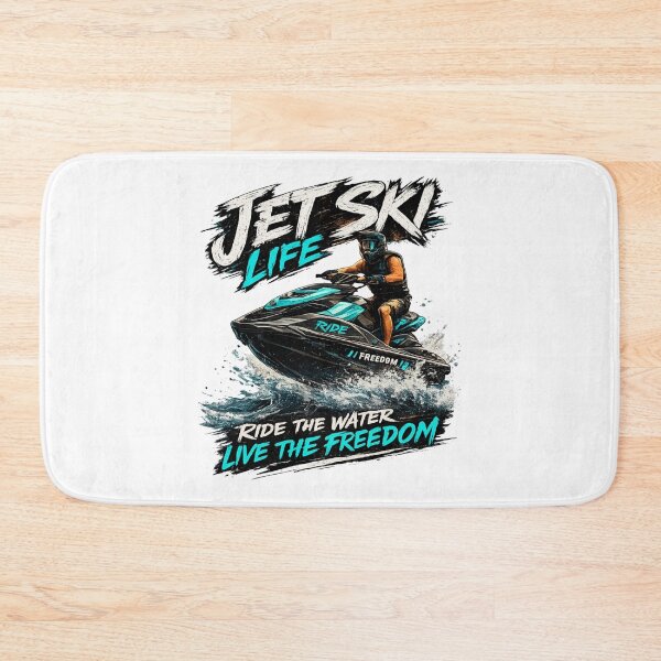 Item preview, Jet Ski Life Ride The Water Live The Freedom Water Sports Graphic Tee designed and sold by Wear Sculpt.