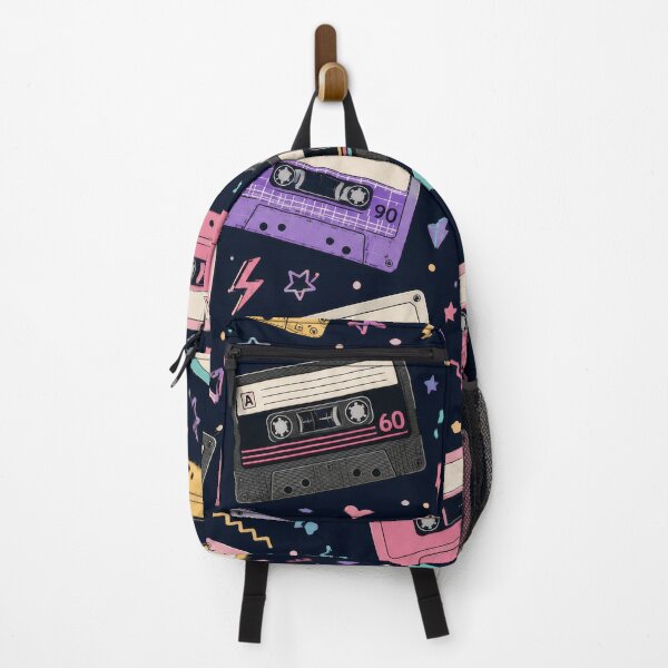 Item preview, Retro Cassette Tape Nostalgic Pattern Artwork designed and sold by ArtComixHaven.