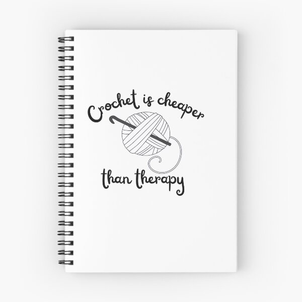 Item preview, Crochet is cheaper than therapy  designed and sold by niiceshop.