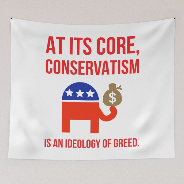 Item preview, Ideology of greed.  designed and sold by Rachel the Artist .