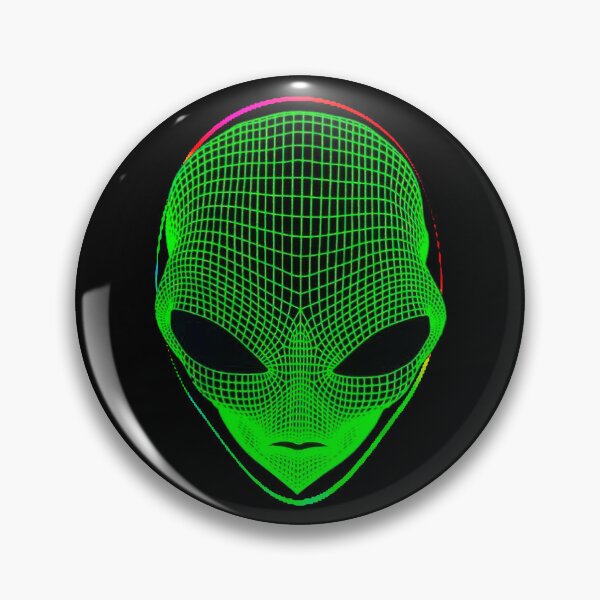 Item preview, Extraterrestrial Aliens Holographic Aesthetic  designed and sold by ShurikenStar.