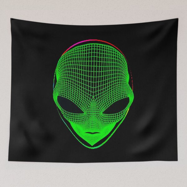 Item preview, Extraterrestrial Aliens Holographic Aesthetic  designed and sold by ShurikenStar.