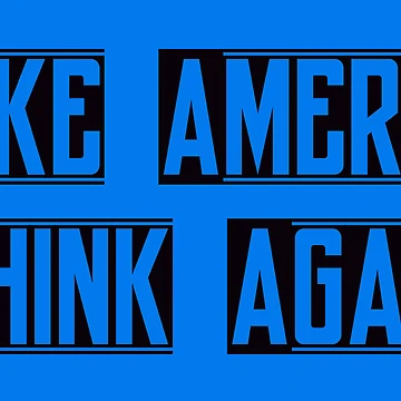Artwork thumbnail, Make America Think by RabbitDance