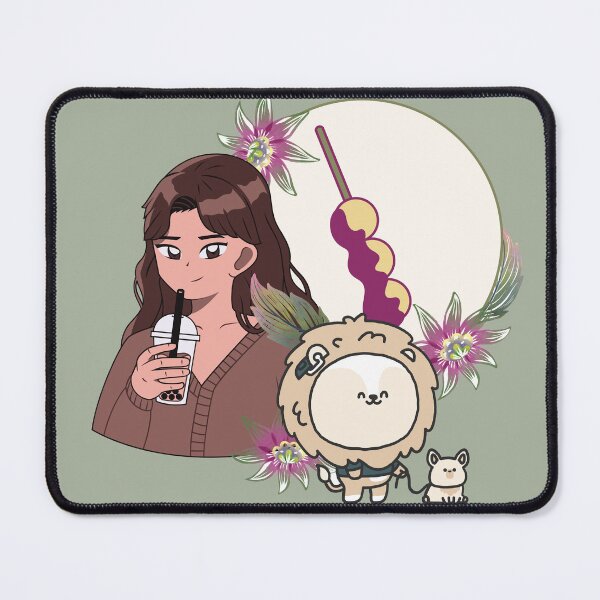 Item preview, Bubble Tea Girl and Lion with Hearing Aid designed and sold by Kanniax.