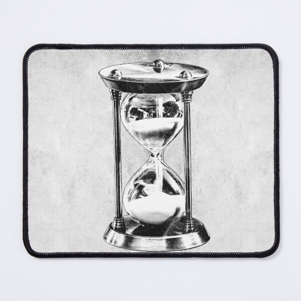 Item preview, Vintage Brass Hourglass Sand Timer Memento Mori designed and sold by Ghoul Enterprises.