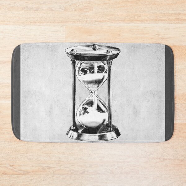Item preview, Vintage Brass Hourglass Sand Timer Memento Mori designed and sold by Ghoul Enterprises.