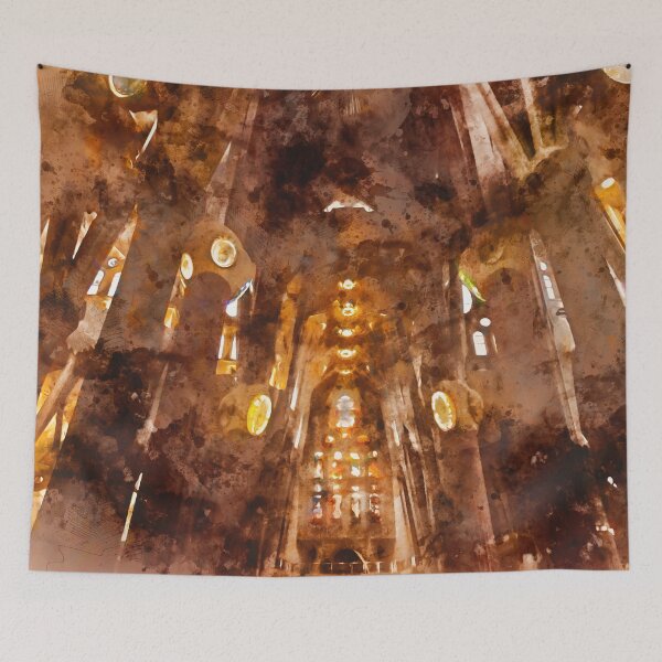 Item preview, Sagrada Familia, Barcelona designed and sold by AM FineArtPrints.