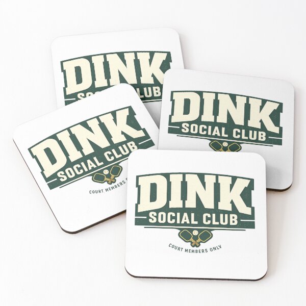 Item preview, Dink Social Club Pickleball Shirt | Vintage Court Members Club Design designed and sold by The Daily Goods.