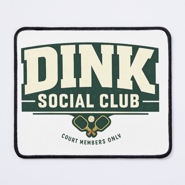 Item preview, Dink Social Club Pickleball Shirt | Vintage Court Members Club Design designed and sold by The Daily Goods.