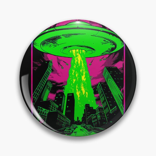 Item preview, Extraterrestrial Invation Colorful Holographic Aesthetic  designed and sold by ShurikenStar.