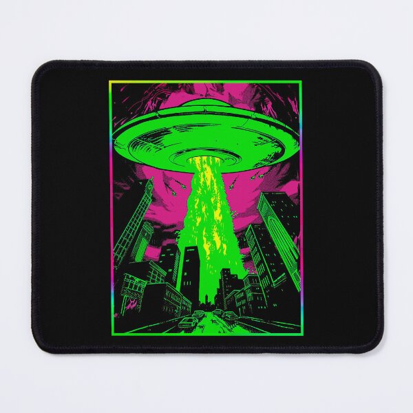 Item preview, Extraterrestrial Invation Colorful Holographic Aesthetic designed and sold by ShurikenStar.