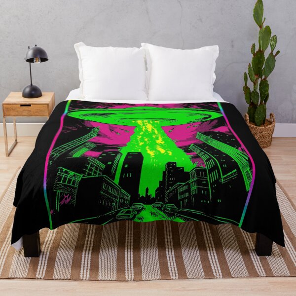 Item preview, Extraterrestrial Invation Colorful Holographic Aesthetic designed and sold by ShurikenStar.