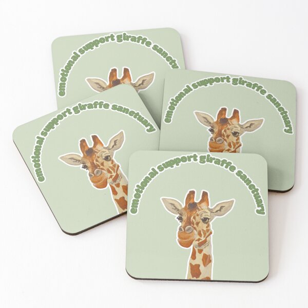 Item preview, Willow the Giraffe Emotional Support Sanctuary designed and sold by Blackberries & Moss.