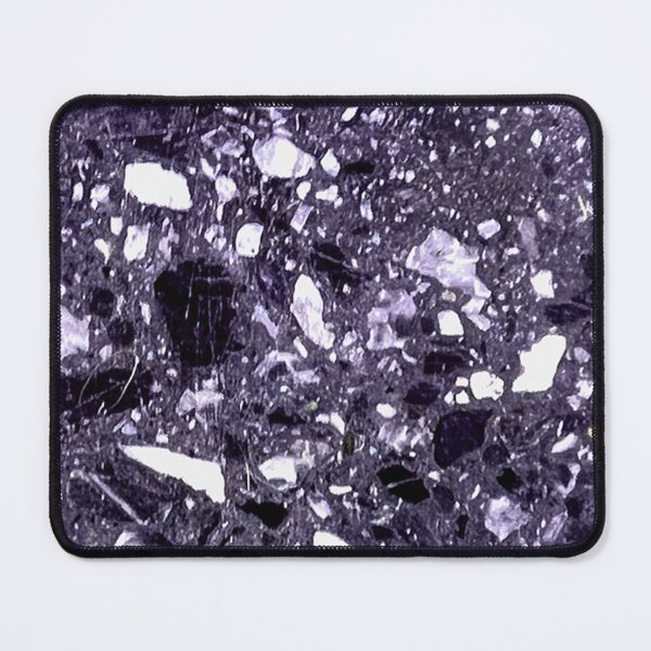 Item preview, Midnight Amethyst Terrazzo: Dark Aesthetic Stone Pattern designed and sold by goedesign.