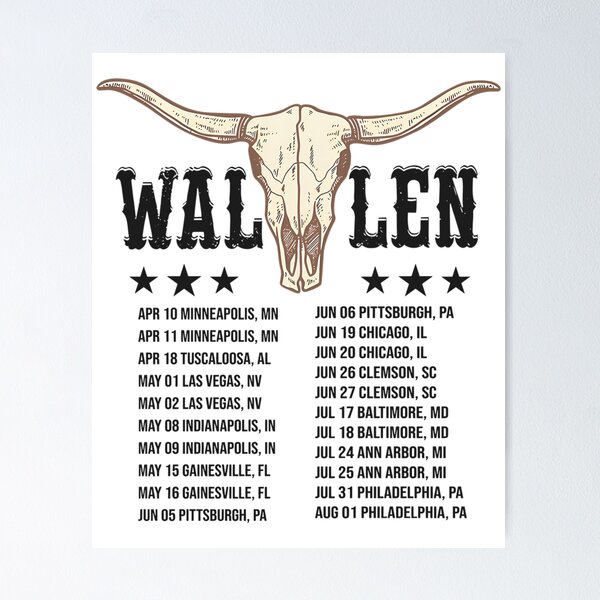 Item preview,  Morgan Wallen Tour Dates designed and sold by Thesaifstore1.