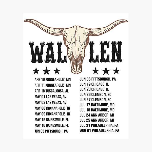 Item preview,  Morgan Wallen Tour Dates designed and sold by Thesaifstore1.