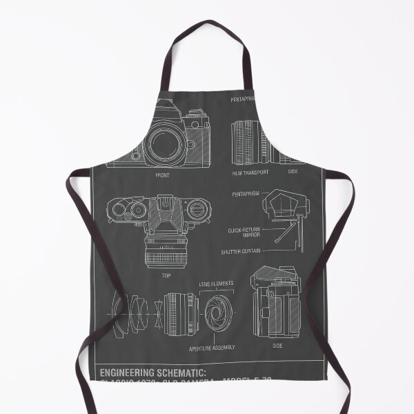 Item preview, Vintage SLR Camera Schematic - Photography Studio Art designed and sold by MarVan-Prints.