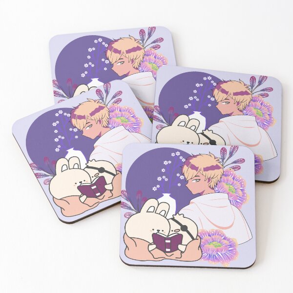 Item preview, Anime Boy and Animals with Eye Patch Art designed and sold by Kanniax.