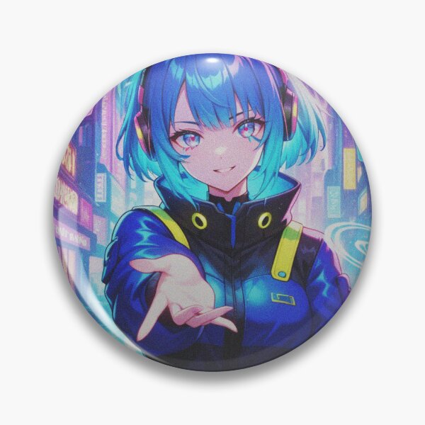 Item preview, Cyber Neon Dream Girl designed and sold by YumeKitsune.