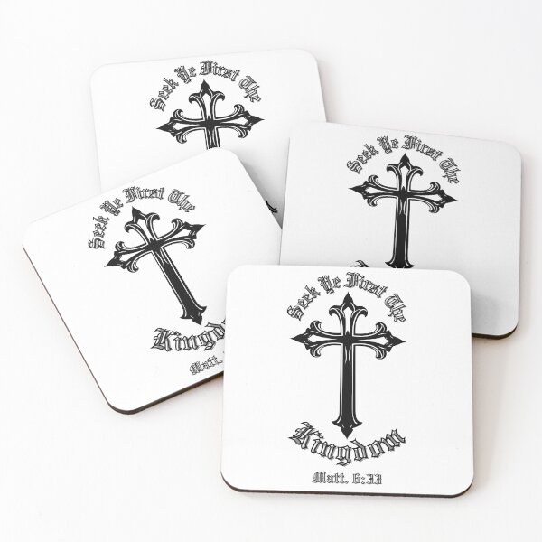 Item preview, Seek Ye First the Kingdom designed and sold by Ash Tree Designs.
