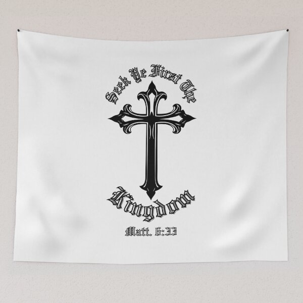 Item preview, Seek Ye First the Kingdom designed and sold by Ash Tree Designs.