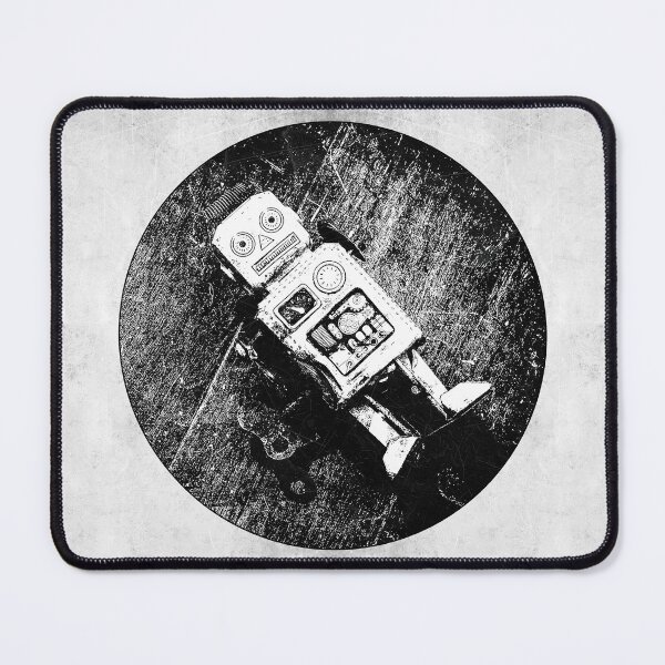 Item preview, Broken Retro Tin Robot Fallen Atomic Age Toy designed and sold by Ghoul Enterprises.