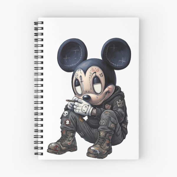 Item preview, Bad Boy Mouse - Edgy Gothic Streetwear Aesthetic Art designed and sold by kitastylish.
