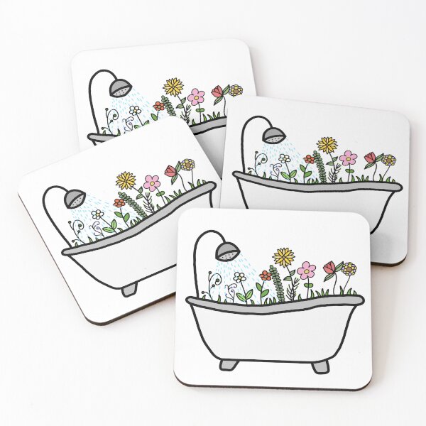 Item preview, flower bathtub designed and sold by ripple-media.