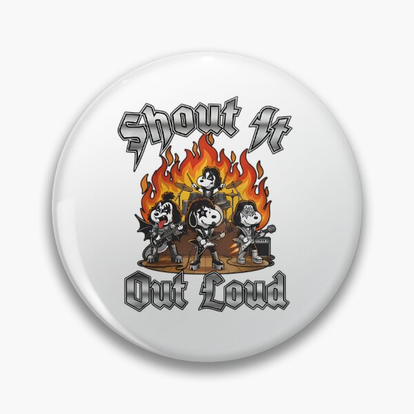 Item preview, Snoopy kissoopy Rock Band Shout It Out Loud designed and sold by Thesaifstore1.