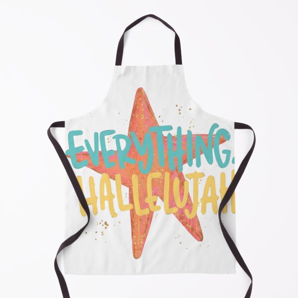 Item preview, Everything Hallelujah Funny Coastal Starfish Faith Art designed and sold by VGAfanatic.