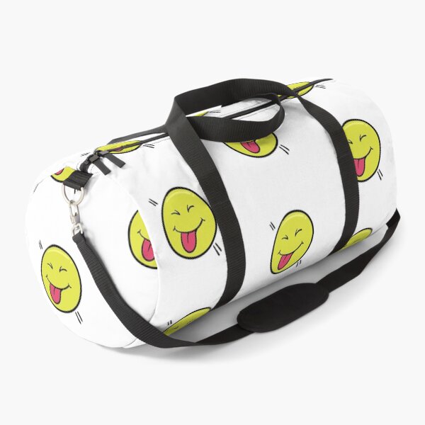 Item preview, Funny emoji sticker with tongue sticking out, kawaii style designed and sold by YallaCreative13.