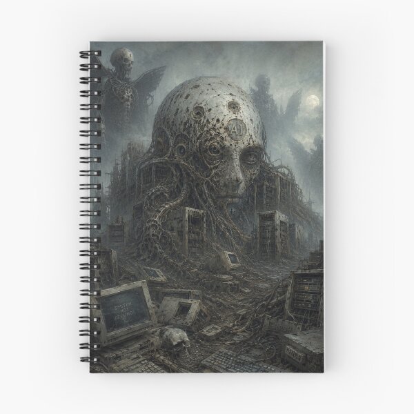 Item preview, AI Awakens Among the Ruins designed and sold by Mladen Rudonja Studio.