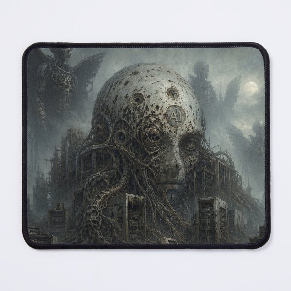 Item preview, AI Awakens Among the Ruins designed and sold by Mladen Rudonja Studio.