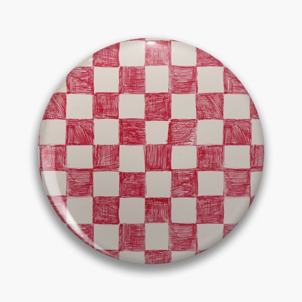 Item preview, Checkered red pen hand drawn designed and sold by SusanaDesigns.
