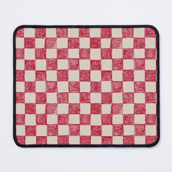 Item preview, Checkered red pen hand drawn designed and sold by SusanaDesigns.