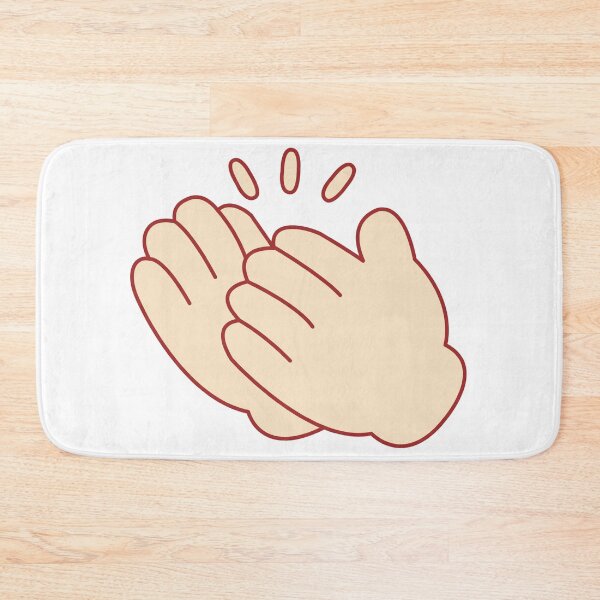Item preview, Clapping hands sticker, minimalist design designed and sold by YallaCreative13.