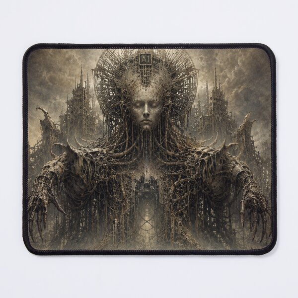Item preview, The Last Corporate Prayer to AI designed and sold by Mladen Rudonja Studio.