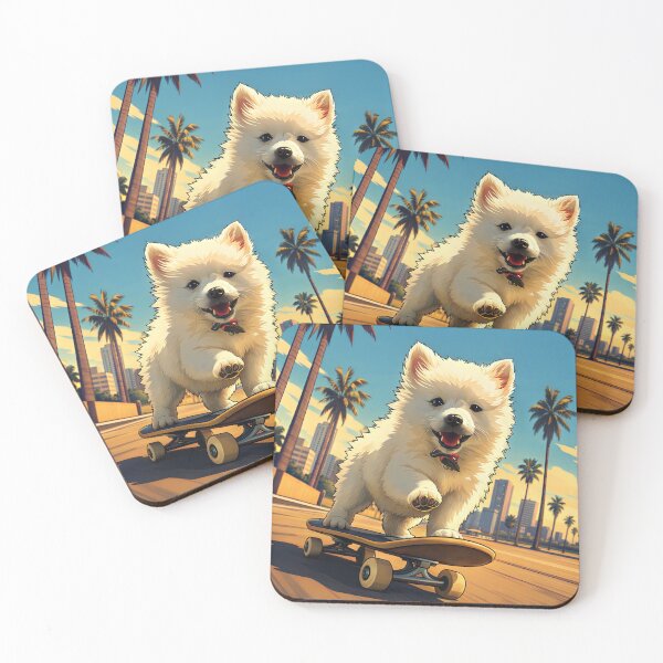 Item preview, American Eskimo Dog designed and sold by VelvetRoom.