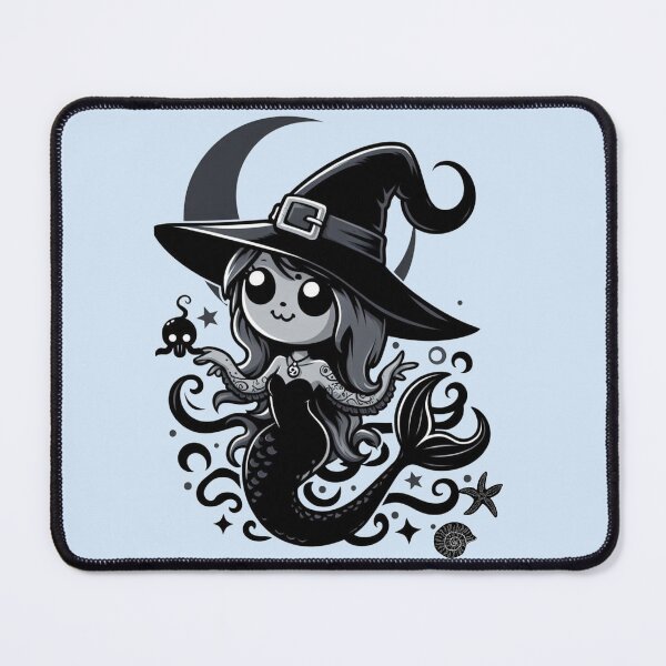 Item preview, Dark Mermaid Octopus Little Girl designed and sold by DarkWitch03.