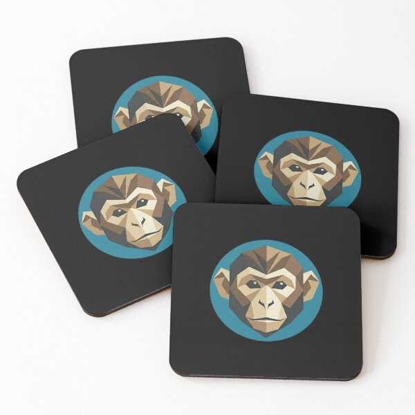 Item preview, Pixel Art Monkey Face – Gamer Icon for Social Media Profiles designed and sold by bsbd-action.