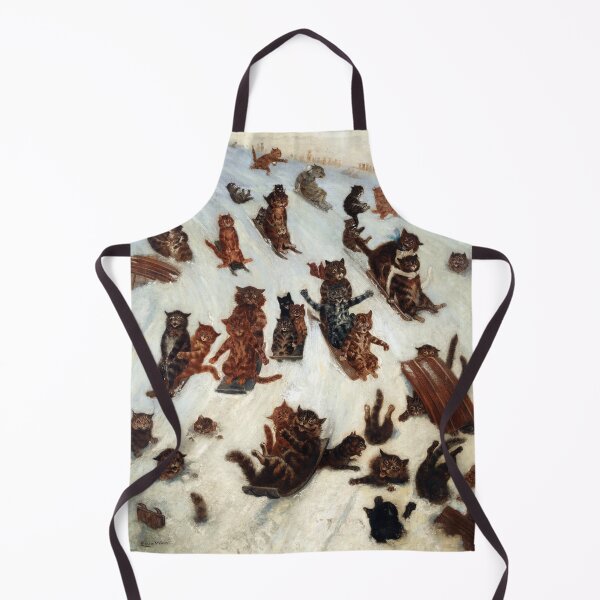Item preview, The Tabby Toboggan Club - Louis Wain designed and sold by forgottenbeauty.