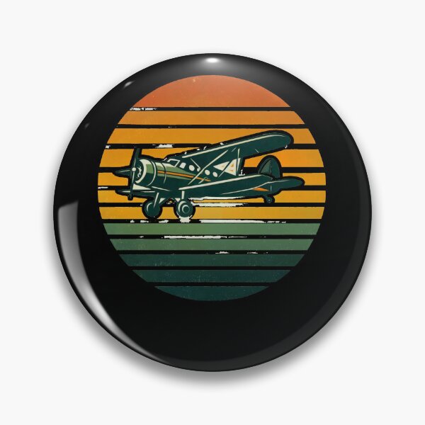 Item preview, Retro Airplane Sunset designed and sold by SiarheiYur.