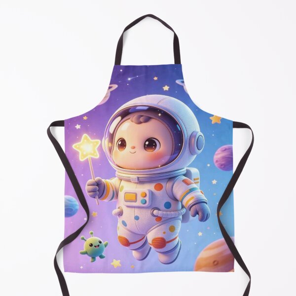 Item preview, Cute Baby Astronaut in Space – Magical Cosmic Adventure designed and sold by TeyArtWork.