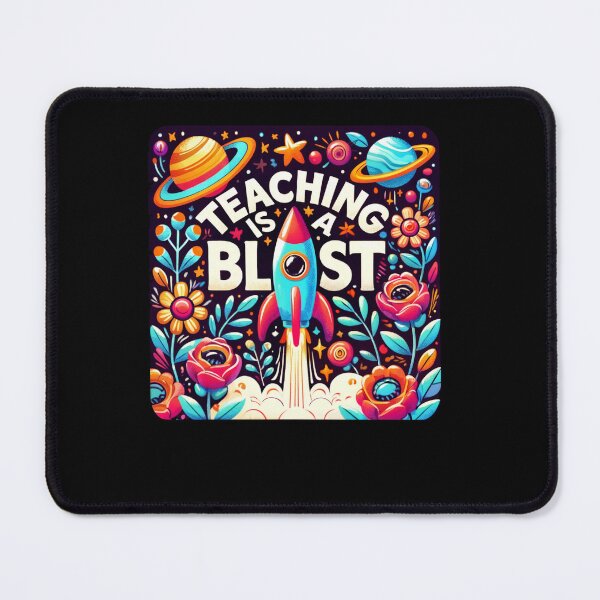 Item preview, Teaching Is A Blast Rocket designed and sold by SiarheiYur.
