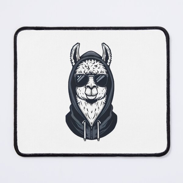 Item preview, Cool Llama In Hoodie And Sunglasses designed and sold by BabiesNanimals.